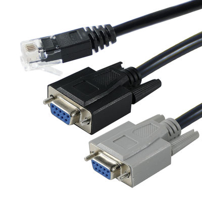 シスコ・ルーター・スイッチ管理用 DB9 から RJ45 シリアルコンソールケーブル