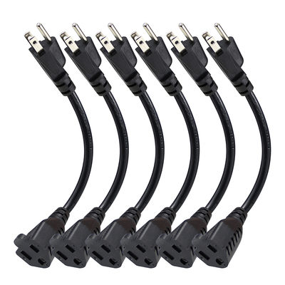 18AWG 3極ピグテール電源コード（家電製品および工具用）