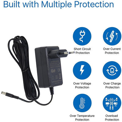 12W 1A EU DC電源アダプター 12V 1A AC-DCコンバーター