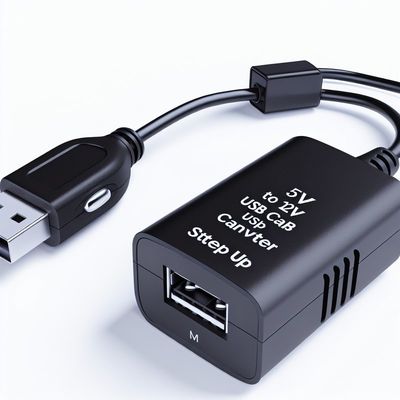 5V USBステップアップコンバーター 電源アダプター 車両用電化製品用シガーライターソケット付き