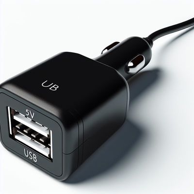 5V USBステップアップコンバーター 電源アダプター 車両用電化製品用シガーライターソケット付き