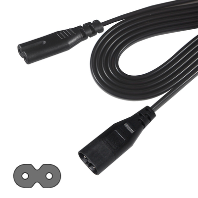 IEC 320 C7-C8 電源コード 10A 250V 18AWG (電子機器用)