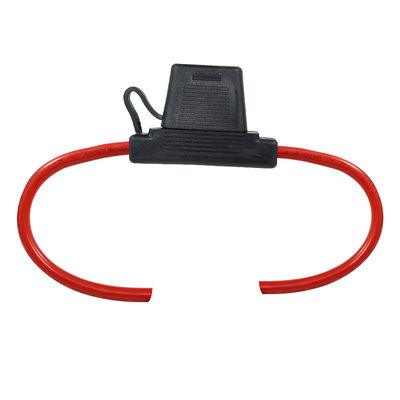 30A 自動車用 10 AWG ワイヤのインラインファイューズホルダー