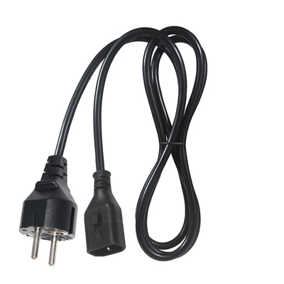 VDE H05VV-F 3G1.0mm2 サーバー用のSchukoからC14電源コード