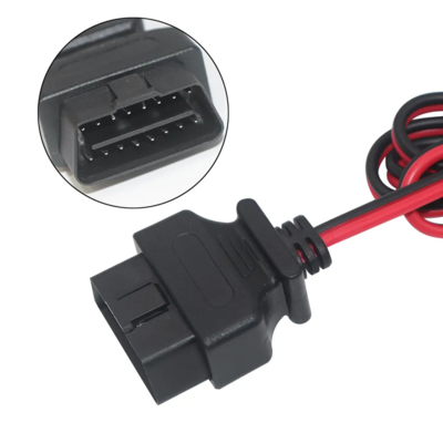 自動車用スキャナーコードリーダーECUのためのシューズを持つOBD2コネクタ診断電源ケーブルへの12V自動車タバコ点火器プラグ