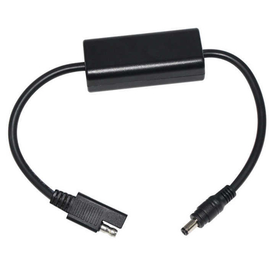 SAE から DC プラグ ステップアップ 変換ケーブル 5V から 12V ソーラーパネル バッテリー パック 自動車 モーターサイクル LED ルーター