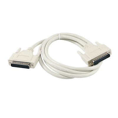 DB25 Male to Female Cable, 25-Pin Serial Connector Extension Cord for Printer, Computer, Networking, Industrial Equipment