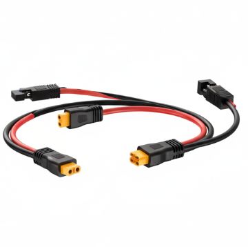 XT60 to SAE Adapter Cable DC Power Connector Wire for Solar Panel Battery Charger Inverter, Automotive, DIY Electronics Projects