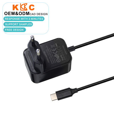 36W 12V 3A ACスイッチング電源アダプター、Type C出力付き