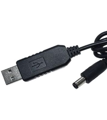 USB-A 5V to 9V/12V/15V/21V Step-Up Power Converter Cable | DC Voltage Booster Cord for Laptops & Routers
