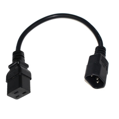 PDU UPS拡張 IEC C14 男性から IEC C19 女性電源ケーブル 16A