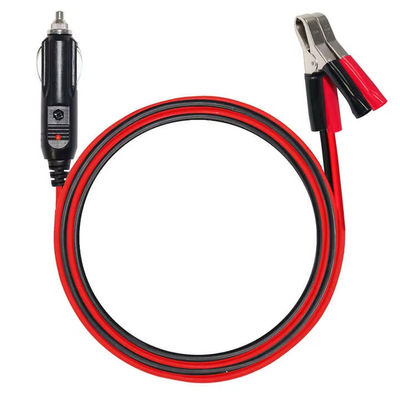 12V/24V タバコの点灯器から電池のクリップ アダプターケーブル 車用緊急用電源 太陽光充電器 携帯装置 16AWG
