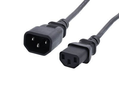 2 FT C13 最適な電源供給のための電源コード延長規格